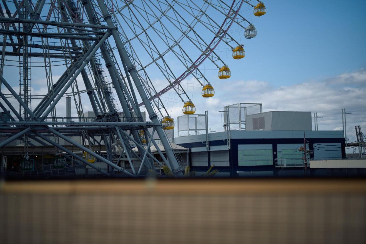 Konjakuso Osaka Tempozan "Ikesu" Projection M Apping Spa Konjakuso Osaka Tempozan "Takadoro" Wheel View מראה חיצוני תמונה