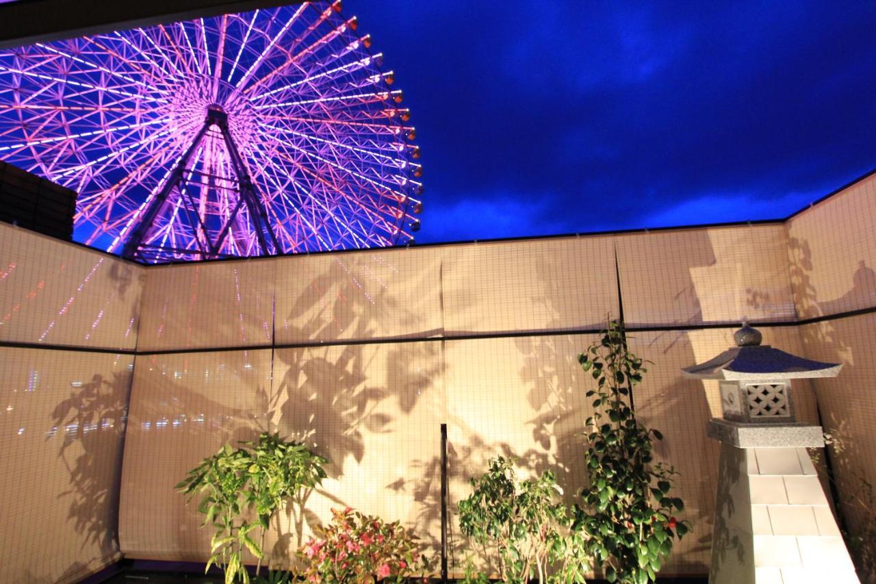 Konjakuso Osaka Tempozan "Ikesu" Projection M Apping Spa Konjakuso Osaka Tempozan "Takadoro" Wheel View מראה חיצוני תמונה